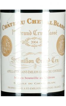 法国白马庄园干红葡萄酒2004原瓶进口红酒