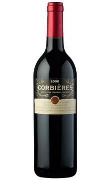 法国科比埃精选AOC干红葡萄酒原瓶进口红酒