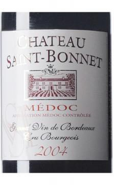 法国圣宝能庄园红葡萄酒2004原瓶进口红酒