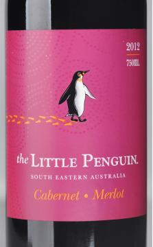 澳大利亚小企鹅赤霞珠梅洛红葡萄酒