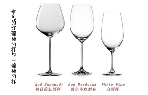 红葡萄酒杯与白葡萄酒杯有何不同