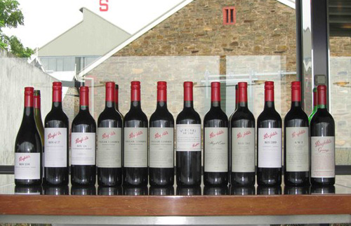 国内十大进口红酒品牌之奔富（Penfolds）