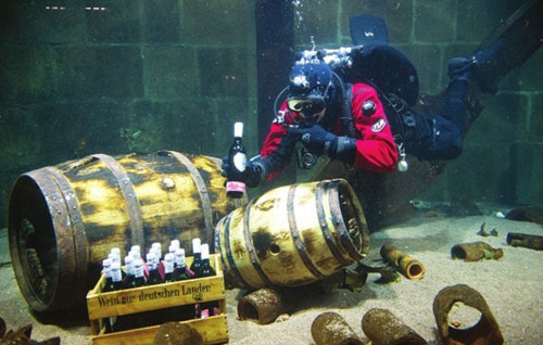 海底窖藏：另类的葡萄酒贮藏方式