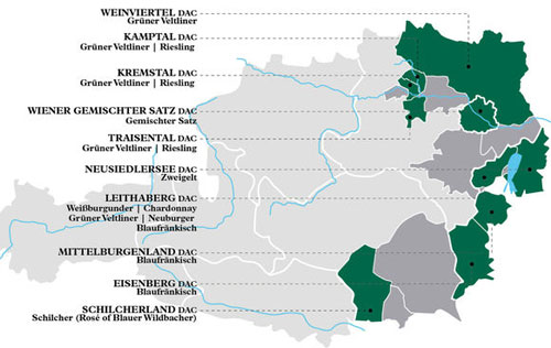 奥地利DAC葡萄酒分级体系