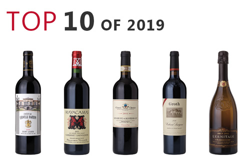 葡萄酒观察家杂志公布2019年度最佳葡萄酒